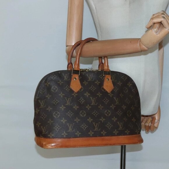 LOUIS VUITTON Monogram Alma Hand Bag M51130 LV Auth BA4709 - Picture 3 of 16